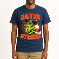Florida State Gator Strong USA Flag Tall T-Shirt