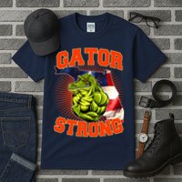 Florida State Gator Strong USA Flag Tall T-Shirt