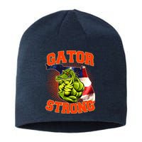 Florida State Gator Strong USA Flag Sustainable Beanie