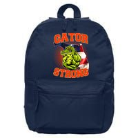 Florida State Gator Strong USA Flag 16 in Basic Backpack