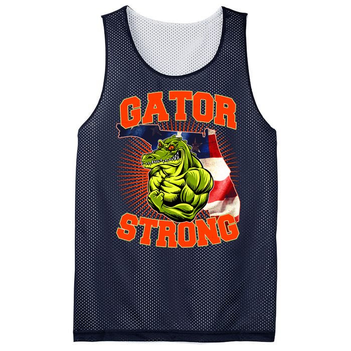 Florida State Gator Strong USA Flag Mesh Reversible Basketball Jersey Tank