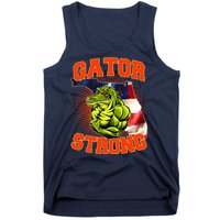 Florida State Gator Strong USA Flag Tank Top