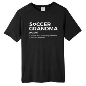 Funny Soccer Grandma Definition player soccer Tall Fusion ChromaSoft Performance T-Shirt