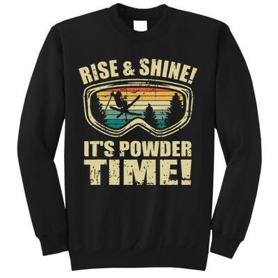 Freeskiing Ski Goggles FreestyleSkiing Wintersports 80s Sweatshirt