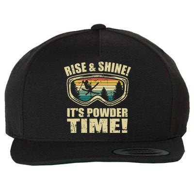 Freeskiing Ski Goggles FreestyleSkiing Wintersports 80s Wool Snapback Cap