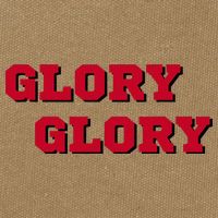 Fight Song Glory Glory Georgia Cotton Canvas Backpack