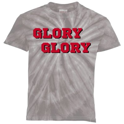 Fight Song Glory Glory Georgia Kids Tie-Dye T-Shirt