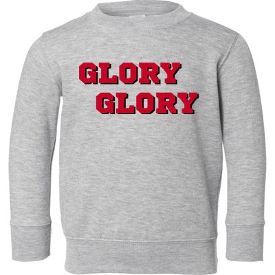 Fight Song Glory Glory Georgia Toddler Sweatshirt