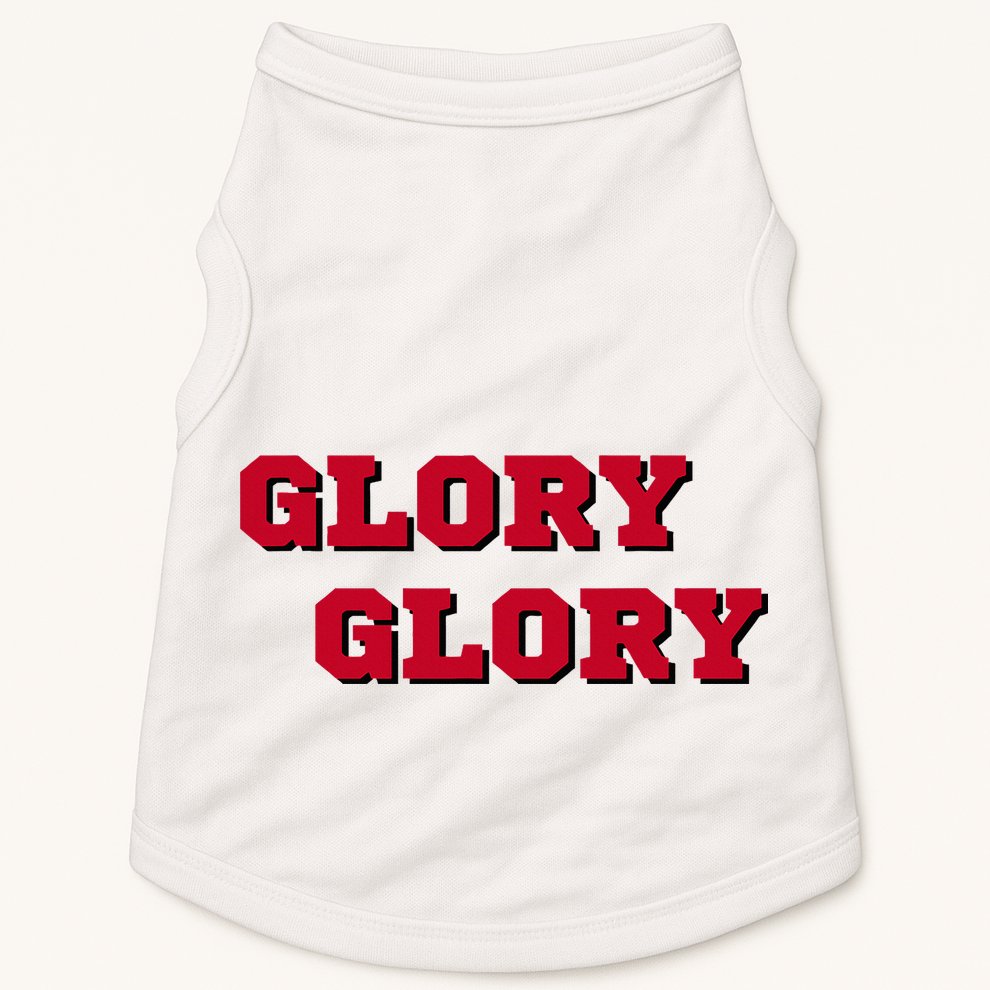 Fight Song Glory Glory Georgia Doggie Tank