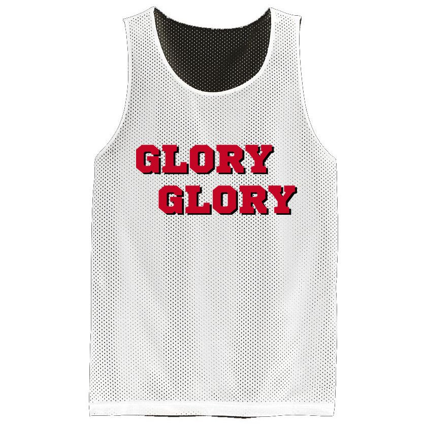 Fight Song Glory Glory Georgia Mesh Reversible Basketball Jersey Tank
