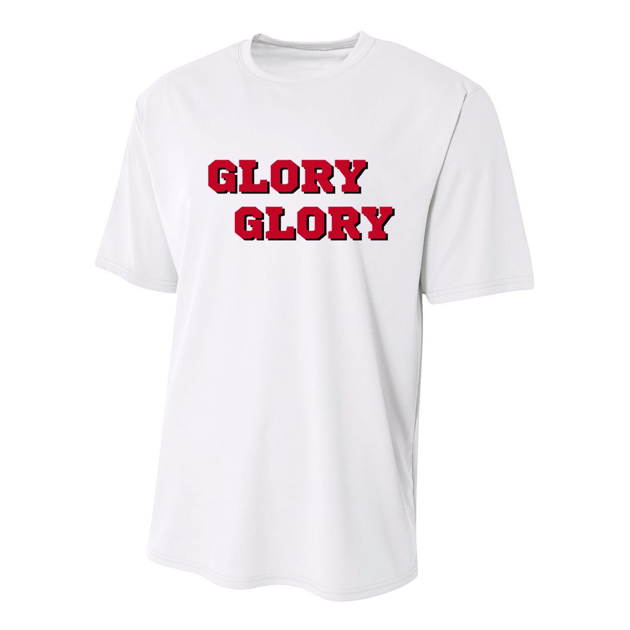 Fight Song Glory Glory Georgia Youth Performance Sprint T-Shirt