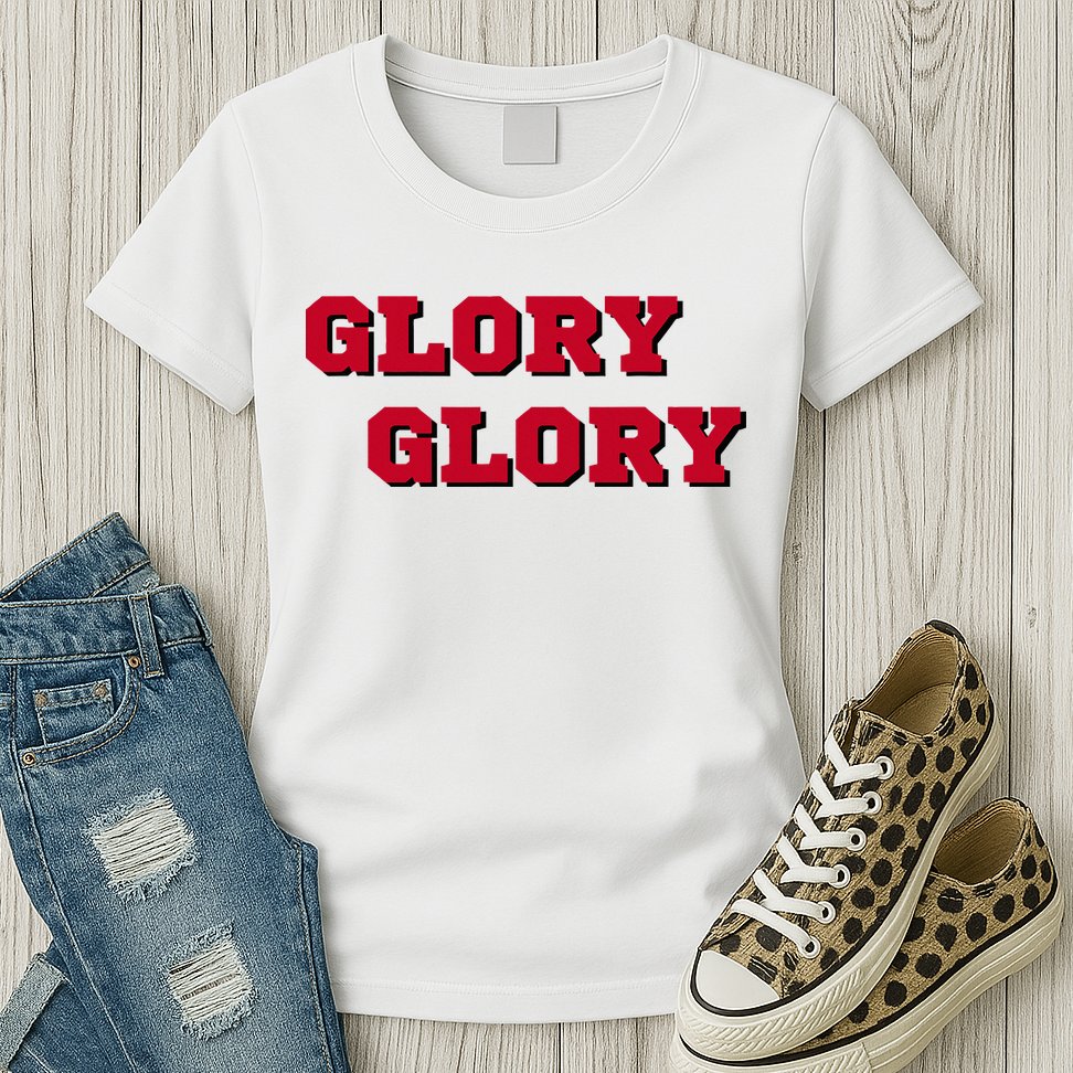 Fight Song Glory Glory Georgia Womens T-Shirt