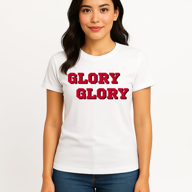 Fight Song Glory Glory Georgia Womens T-Shirt