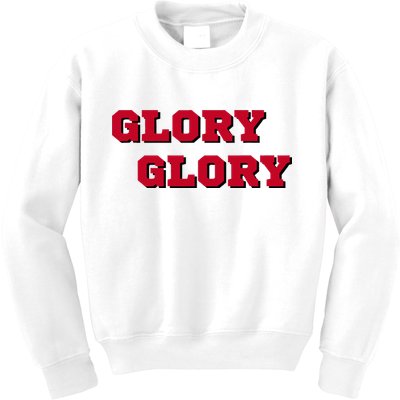Fight Song Glory Glory Georgia Kids Sweatshirt