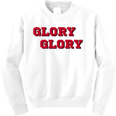 Fight Song Glory Glory Georgia Kids Sweatshirt