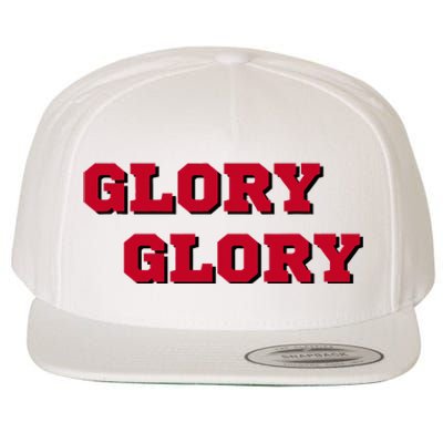 Fight Song Glory Glory Georgia Wool Snapback Cap