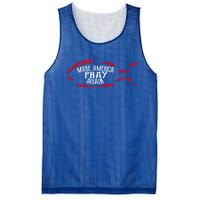 Fish Symbol Gift Christian Gift Make America Pray Again Gift Mesh Reversible Basketball Jersey Tank