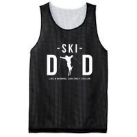 Funny Ski Gift Dad Skier For Men Mesh Reversible Basketball Jersey Tank