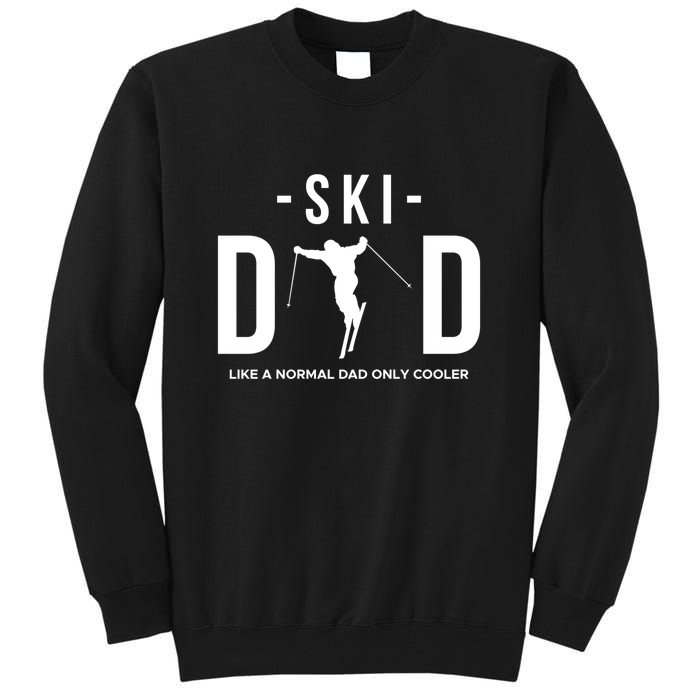 Funny Ski Gift Dad Skier For Men Tall Sweatshirt