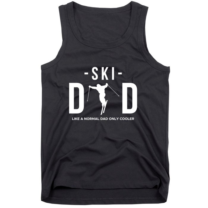 Funny Ski Gift Dad Skier For Men Tank Top