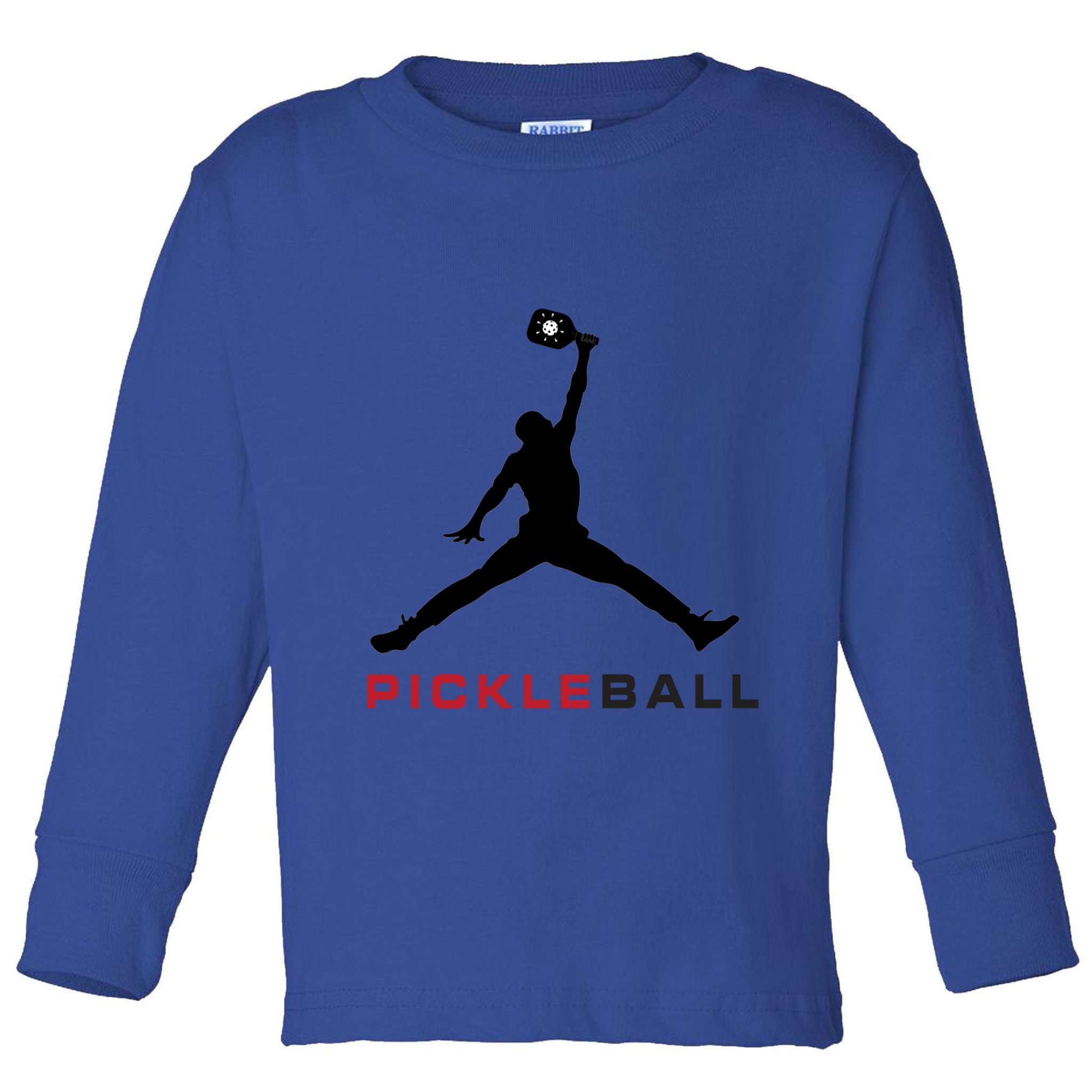Funny S Gift Pickleball Gift Toddler Long Sleeve Shirt