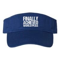 Funny Saying Gift Valucap Bio-Washed Visor