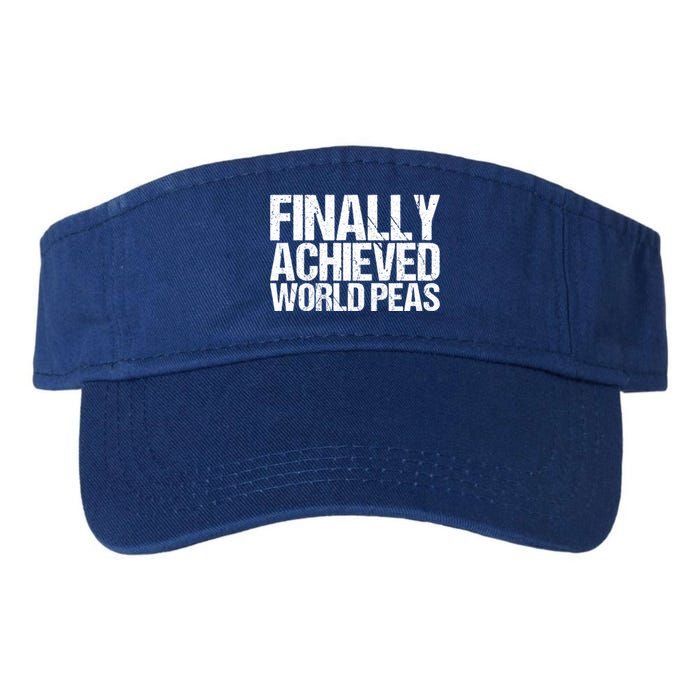 Funny Saying Gift Valucap Bio-Washed Visor