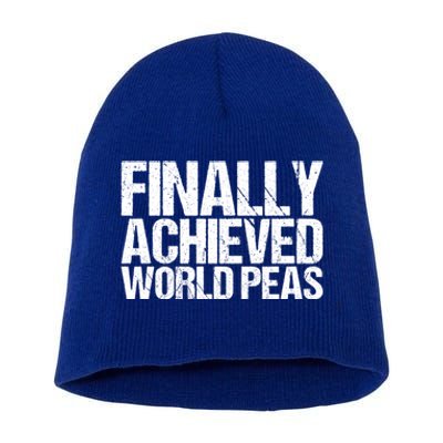 Funny Saying Gift Short Acrylic Beanie