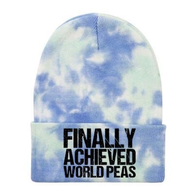 Funny Saying Gift Tie Dye 12in Knit Beanie