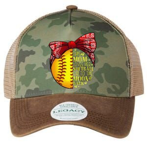 Funny Softball Gift Mom Women Pitcher Catcher Lovers Legacy Tie Dye Trucker Hat