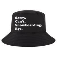 Funny Snowboarding Gift Cool Comfort Performance Bucket Hat