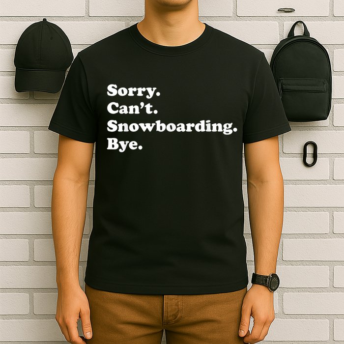 Funny Snowboarding Gift T-Shirt