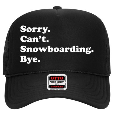 Funny Snowboarding Gift Hat
