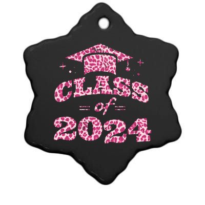 Funny Senior Graduation Gift Class Of 2024 Senior Girl Ceramic Star Ornament