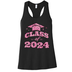 Funny Senior Graduation Gift Class Of 2024 Senior Girl Women's Racerback Tank