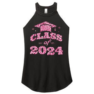 Funny Senior Graduation Gift Class Of 2024 Senior Girl Women's Perfect Tri Rocker Tank