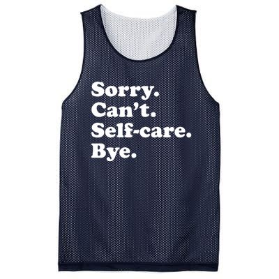 Funny Selfcare Gift For Women Boy Or Girl Mesh Reversible Basketball Jersey Tank