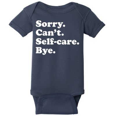 Funny Selfcare Gift For Women Boy Or Girl Baby Bodysuit