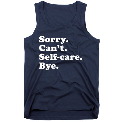 Funny Selfcare Gift For Women Boy Or Girl Tank Top