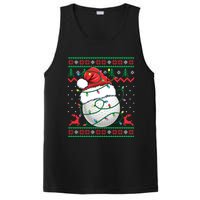 Funny Santa Golf Ugly Christmas Golfing PosiCharge Competitor Tank