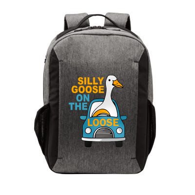 Funny Silly Goose On The Loose Vector Backpack