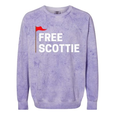 Free Scottie Golf Colorblast Crewneck Sweatshirt