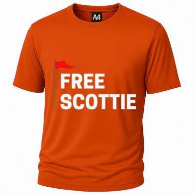 Free Scottie Golf Cooling Performance Crew T-Shirt