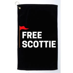 Free Scottie Golf Platinum Collection Golf Towel