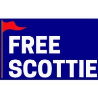 Free Scottie Golf Bumper Sticker