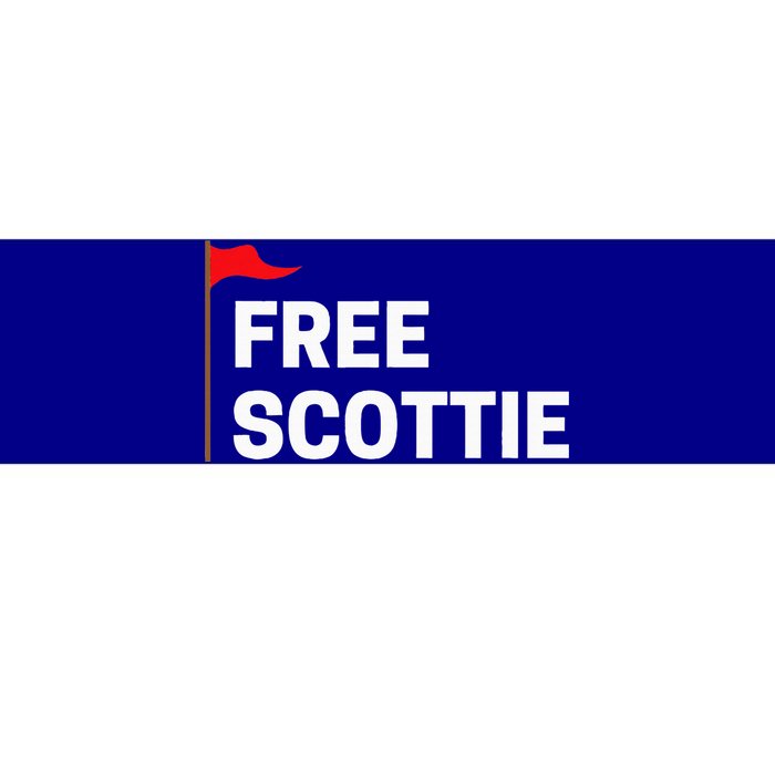 Free Scottie Golf Bumper Sticker