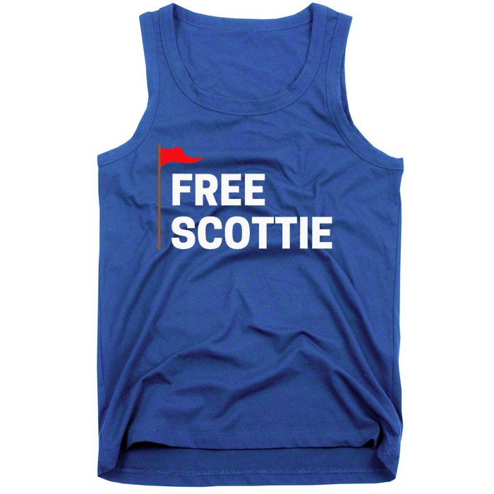 Free Scottie Golf Tank Top