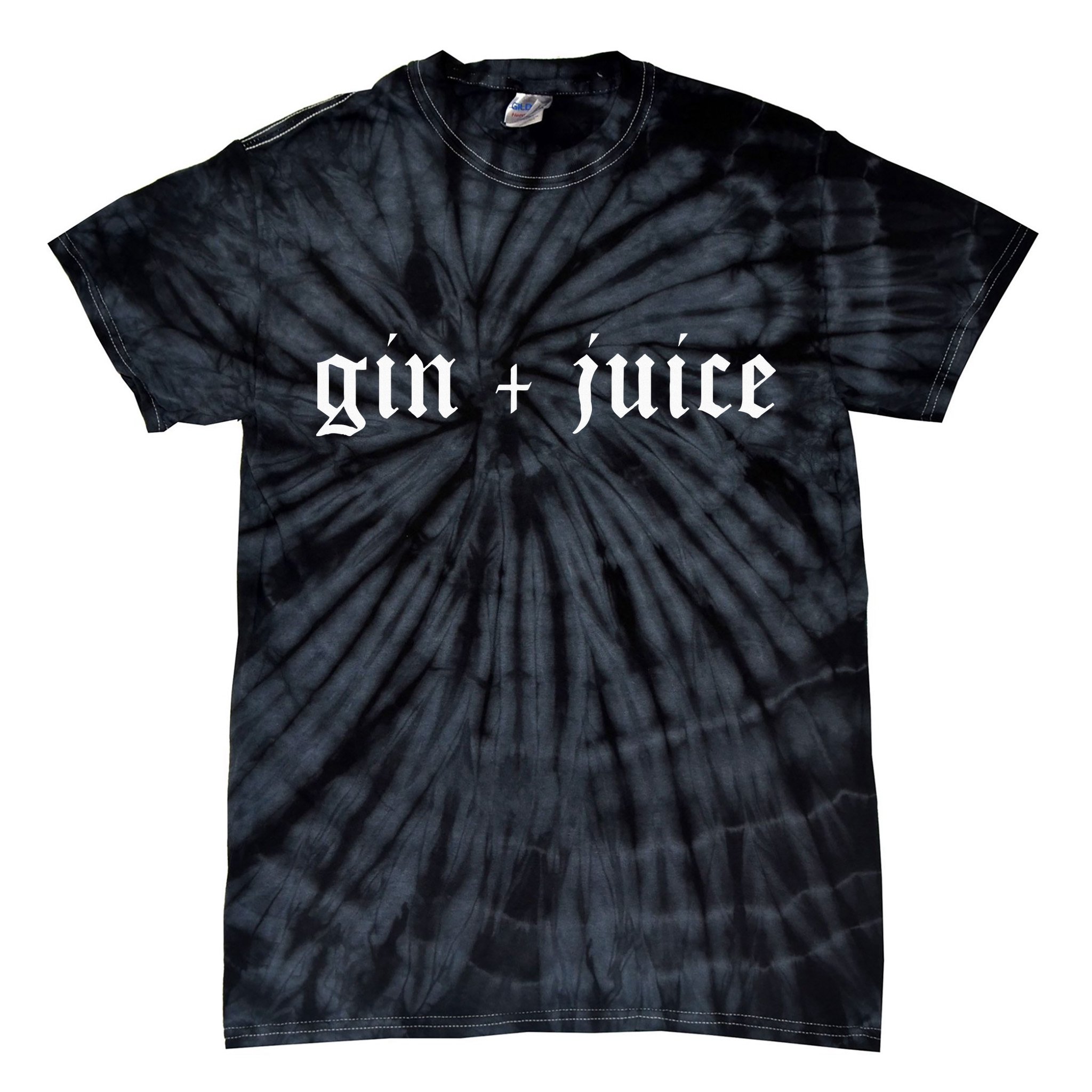 Fo Shizzle Gin + Juice Tie-Dye T-Shirt