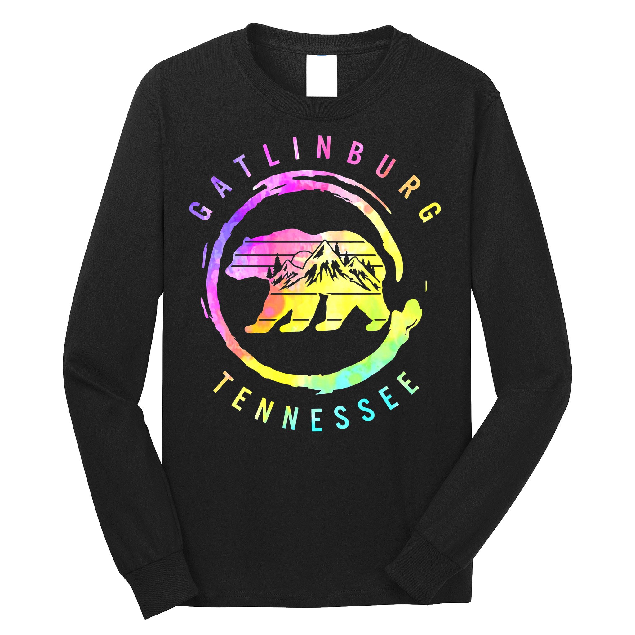 Funny Saying Gatlinburg Bear Tennessee Long Sleeve Shirt