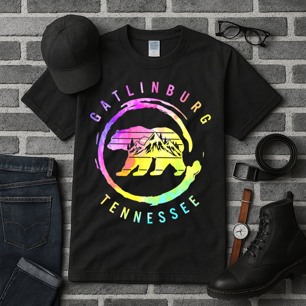Funny Saying Gatlinburg Bear Tennessee Tall T-Shirt